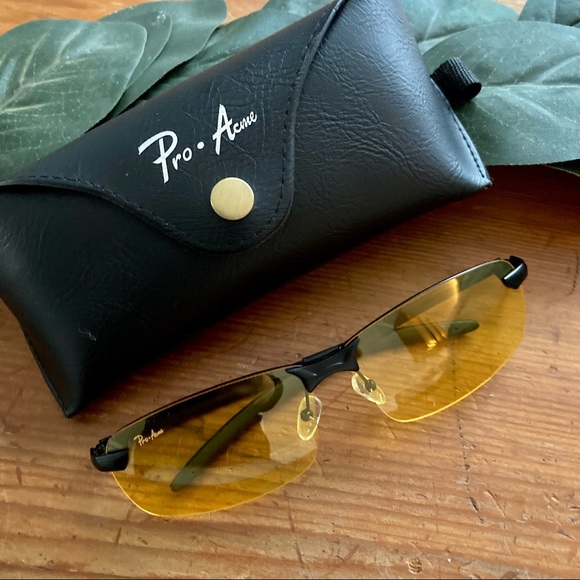 Pro Acme Yellow And Black Sunglasses - Picture 2 of 4